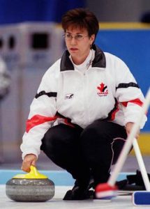Sandra Schmirler at the 1998 Winter Olympics